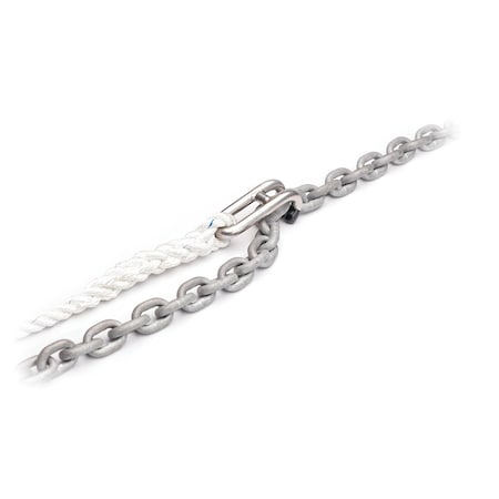 C. Sherman Johnson in.Captain Hook in. Chain Snubber Large Snubber Hook f/3/8 in. & 1/2 in. Chain w/15' 46-475